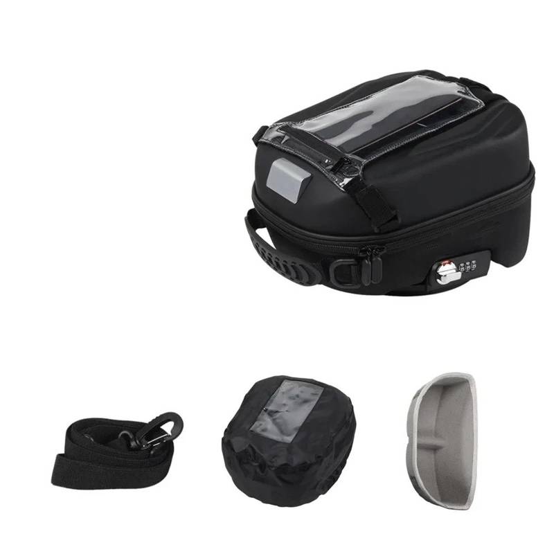 Motorrad Satteltaschen Für VOGE Für DS900X Für 900DSX Motorrad Kraftstoff Tank Tasche 5,5 L Lagerung Tasche Mit Passwort Lock Navigation Packag Motorrad Werkzeug von XEXJHQQ
