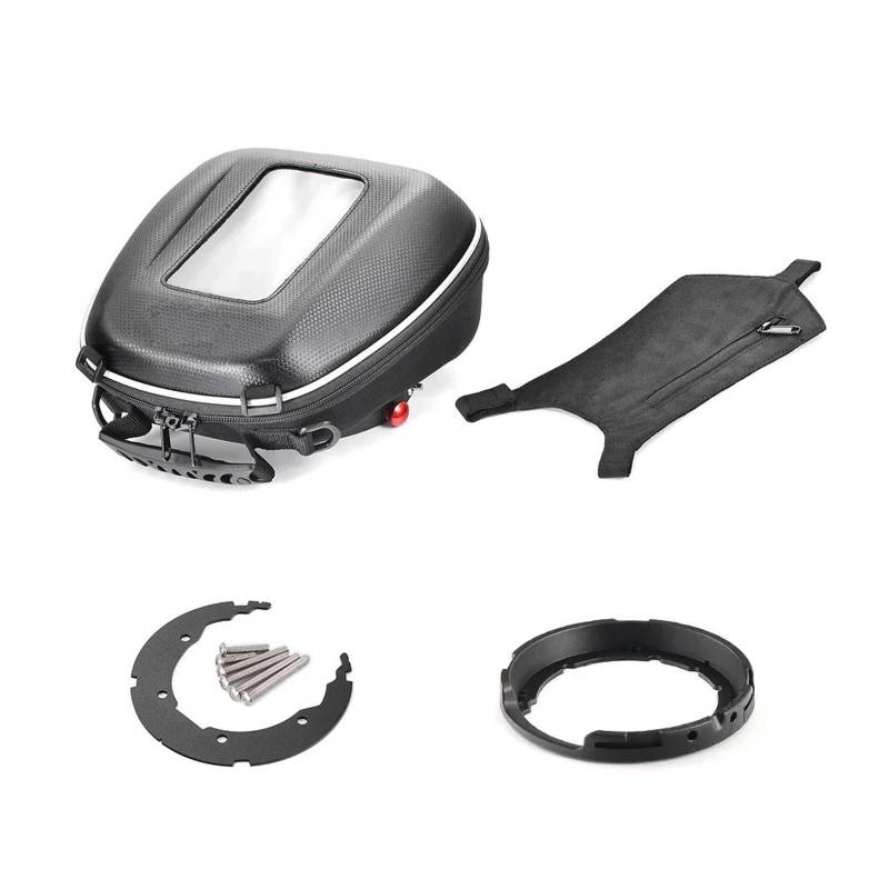 Motorrad Satteltaschen Für Voge Für Valico 525 Für DSX / 900 Für DSX 525 Gepäck Quick Lock Taschen Ring Rucksack wasserdichte Motorrad Tank Tasche Motorrad Werkzeug(A-Type) von XEXJHQQ