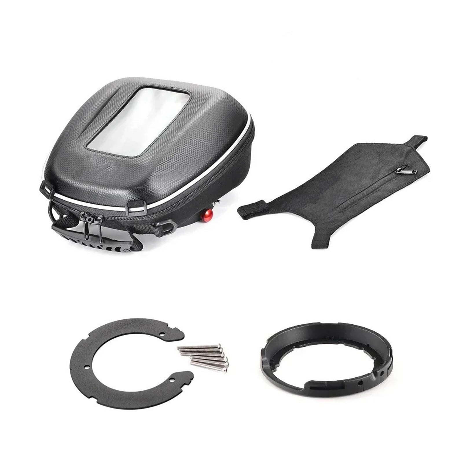 Motorrad Satteltaschen Für XT1200Z Für XT1200ZE Für Super Für Tenere XT 1200 Motorrad-Tanktasche Wasserdichter Gepäck-Quick-Lock-Rucksack Motorrad Werkzeug(A-Type) von XEXJHQQ