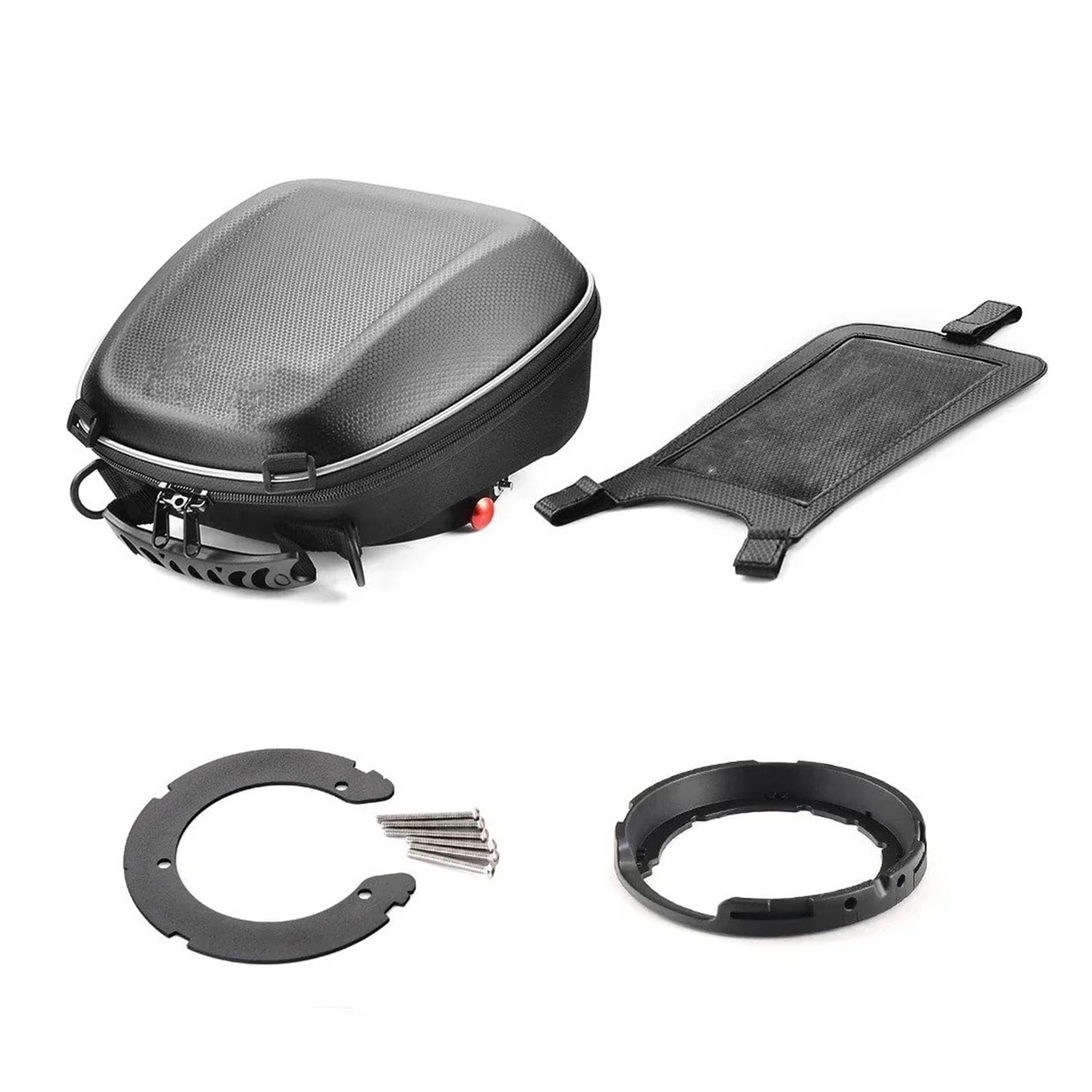 Motorrad Satteltaschen Für XT1200Z Für XT1200ZE Für Super Für Tenere XT 1200 Motorrad-Tanktasche Wasserdichter Gepäck-Quick-Lock-Rucksack Motorrad Werkzeug(B-Type) von XEXJHQQ
