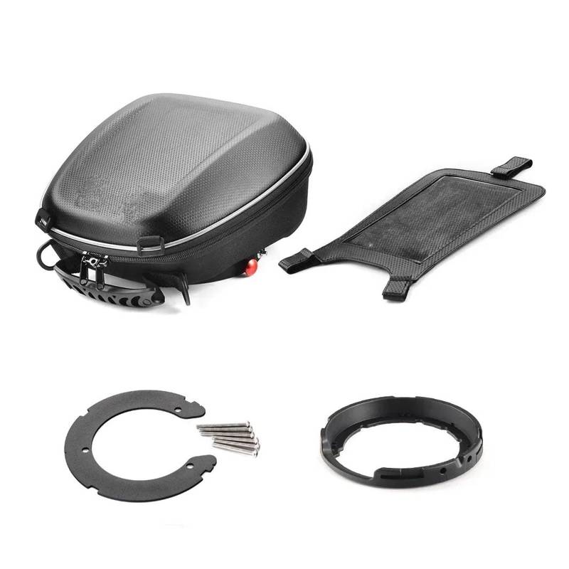 Motorrad Satteltaschen Für XT1200Z Für XT1200ZE Für Super Für Tenere XT 1200 Motorrad-Tanktasche Wasserdichter Gepäck-Quick-Lock-Rucksack Motorrad Werkzeug(B-Type) von XEXJHQQ
