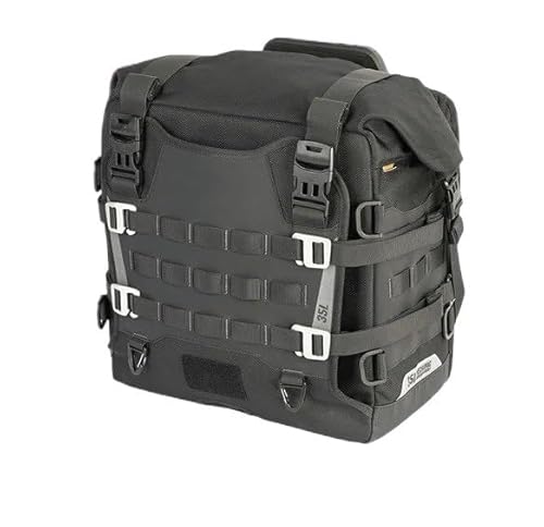 Motorrad Satteltaschen Motorrad-Satteltasche 35 L Große Kapazität Schnellverschluss Motor-Seitenbox Wasserdicht Für Reiten Reisen Gepäck Gepäcktasche Motorrad Werkzeug(Side Bag-1 Piece) von XEXJHQQ