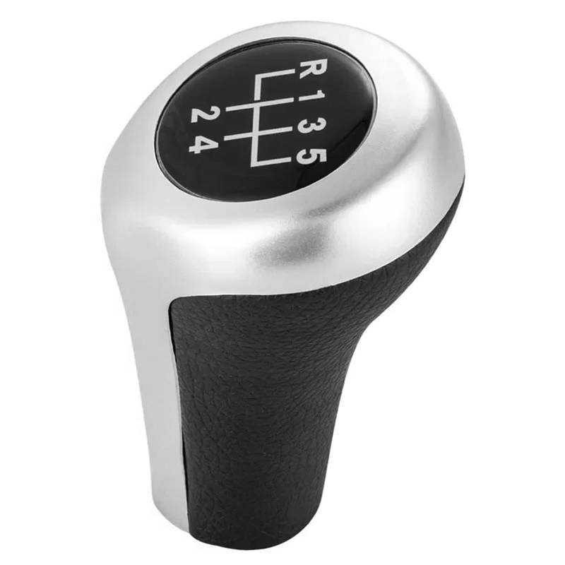 Schaltknauf Abdeckung 1 Für Serie Für E81 E82 E87 Matt Verchromt Schaltknauf 5/6 Geschwindigkeit Schaltknüppel(5 Speed) von XEXJHQQ