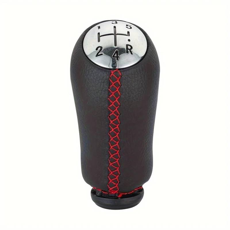 Schaltknauf Abdeckung Für Clio III 2005-2009 17MM Schaltknauf Stick Kopf Auto Getriebe Hebel Ändern Griff Schaltknüppel(Red) von XEXJHQQ