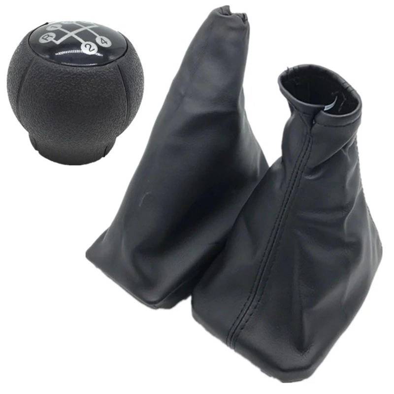 Schaltknauf Abdeckung Für OPEL Für Corsa C 2001-2006 Schaltknauf Hebel Shifter Gamasche Boot Kragen Handbremse Staub Abdeckung Fall Schaltknüppel(Combo 3Pcs) von XEXJHQQ
