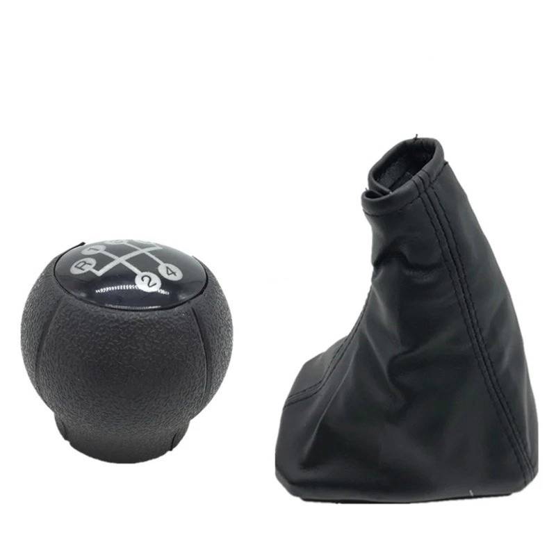 Schaltknauf Abdeckung Für OPEL Für Corsa C 2001-2006 Schaltknauf Schalthebel Stick Gamasche Boot Abdeckung Autos Zubehör Schaltknüppel(2Pcs Gear Knob Cover) von XEXJHQQ