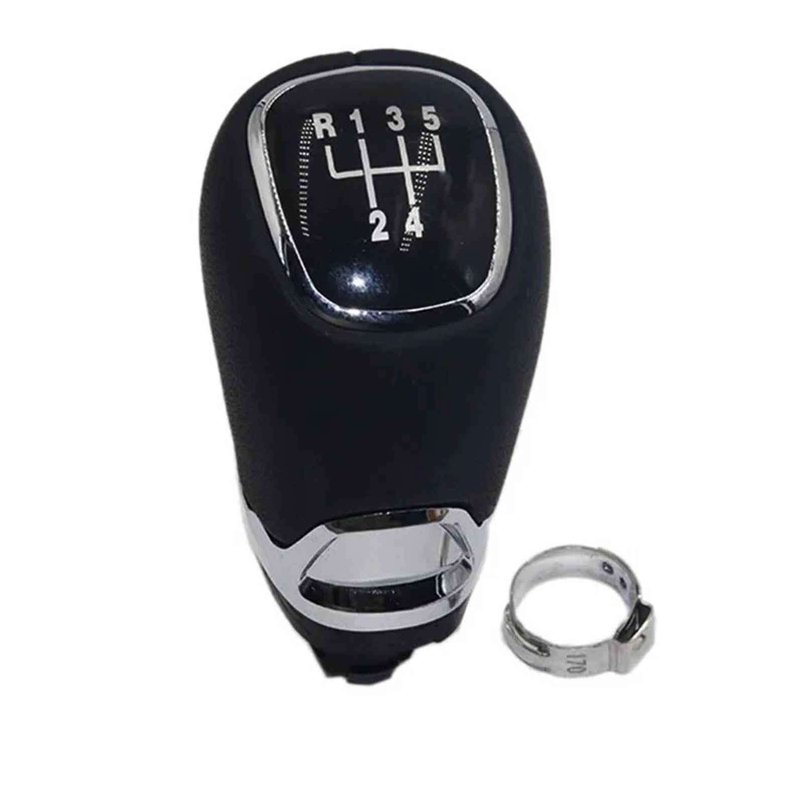 Schaltknauf Abdeckung Für VW Für Caddy IV Für MK4 2015-2019 Schaltknauf Hebel Schalter Schaltknauf Manuelle Schalthebel Griff 5/6 Geschwindigkeit Schaltknüppel(5 Speed Leather) von XEXJHQQ