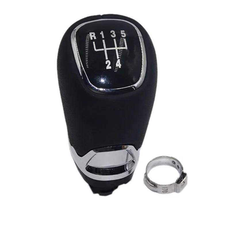 Schaltknauf Abdeckung Für VW Für Caddy IV Für MK4 2015-2019 Schaltknauf Hebel Schalter Schaltknauf Manuelle Schalthebel Griff 5/6 Geschwindigkeit Schaltknüppel(5 Speed Leather) von XEXJHQQ