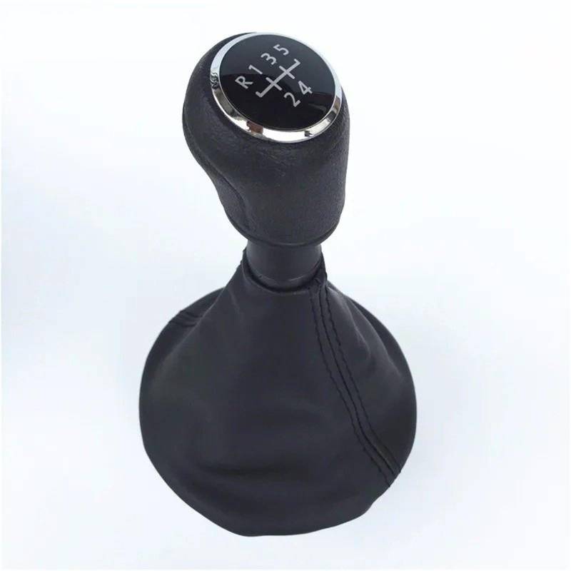 Schaltknauf Abdeckung Für VW Für Transport Für T5 Für T5.1 5/6-Gang-Auto-Styling-Schalthebel-Schaltknaufmanschette Kofferraumabdeckung Gehäuserahmenkappe Schaltknüppel(5 Speed Gear Cover) von XEXJHQQ