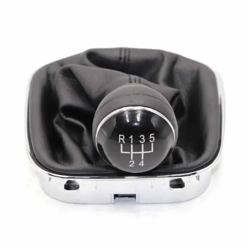 Schaltknauf Abdeckung Für VW Für Vento 2010-2019 5 6 Geschwindigkeit Pu Leder Auto Schaltknauf Hebel Gaitor Boot Abdeckung Getriebe Gamasche Stick Griffe Schaltknüppel(5 Speed 1 Pair) von XEXJHQQ