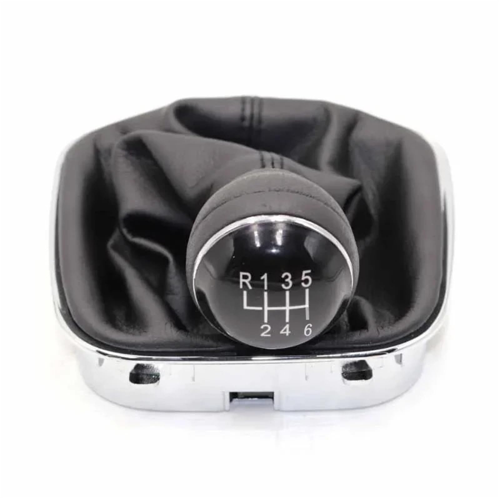 Schaltknauf Abdeckung Für VW Für Vento 2010-2019 5 6 Geschwindigkeit Pu Leder Auto Schaltknauf Hebel Gaitor Boot Abdeckung Getriebe Gamasche Stick Griffe Schaltknüppel(6 Speed 1 Pair) von XEXJHQQ