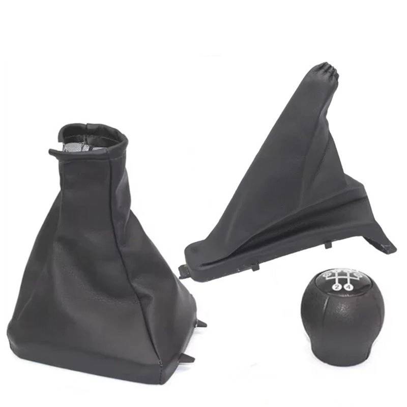 Schaltknauf Abdeckung Für Vauxhall Für Opel Für Astra II G Schaltknauf Stick Hebel Shifter Gamasche Boot Fall Handbremse Griffe Abdeckung Schaltknüppel(3Pcs Set) von XEXJHQQ