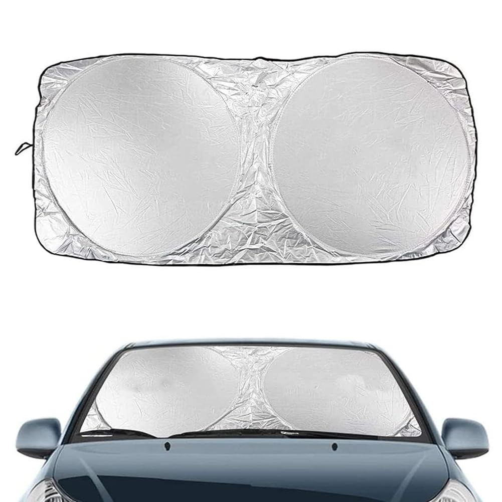 für Kia EV6 2022 2023 Auto Windschutzscheiben Sonnenschutz Abdeckung Faltbare Frontscheibe Sonnenblende mit UV-Schutz Wärmeisolierung Zubehör,B/150 * 85 für Kia EV6 2022 2023 Auto Windschutzscheiben Sonnenschutz Abdeckung Faltbare Frontscheibe Sonnenblende mit UV-Schutz Wärmeisolierung Zubehör,B/150 * 85 von XFANGNB