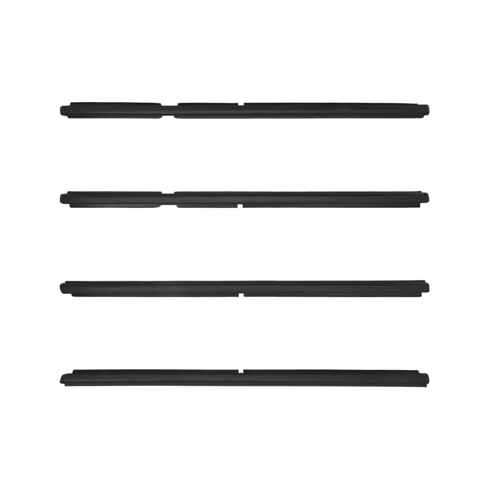 4 PCS Vorne Hinten Fenster Trim Streifen 55135890AF 55135891AF Dichtungen Kompatibel for Grand Cherokee II WJ WG 1998-2005 55135878AF 55135879AF von XFSBHMKH