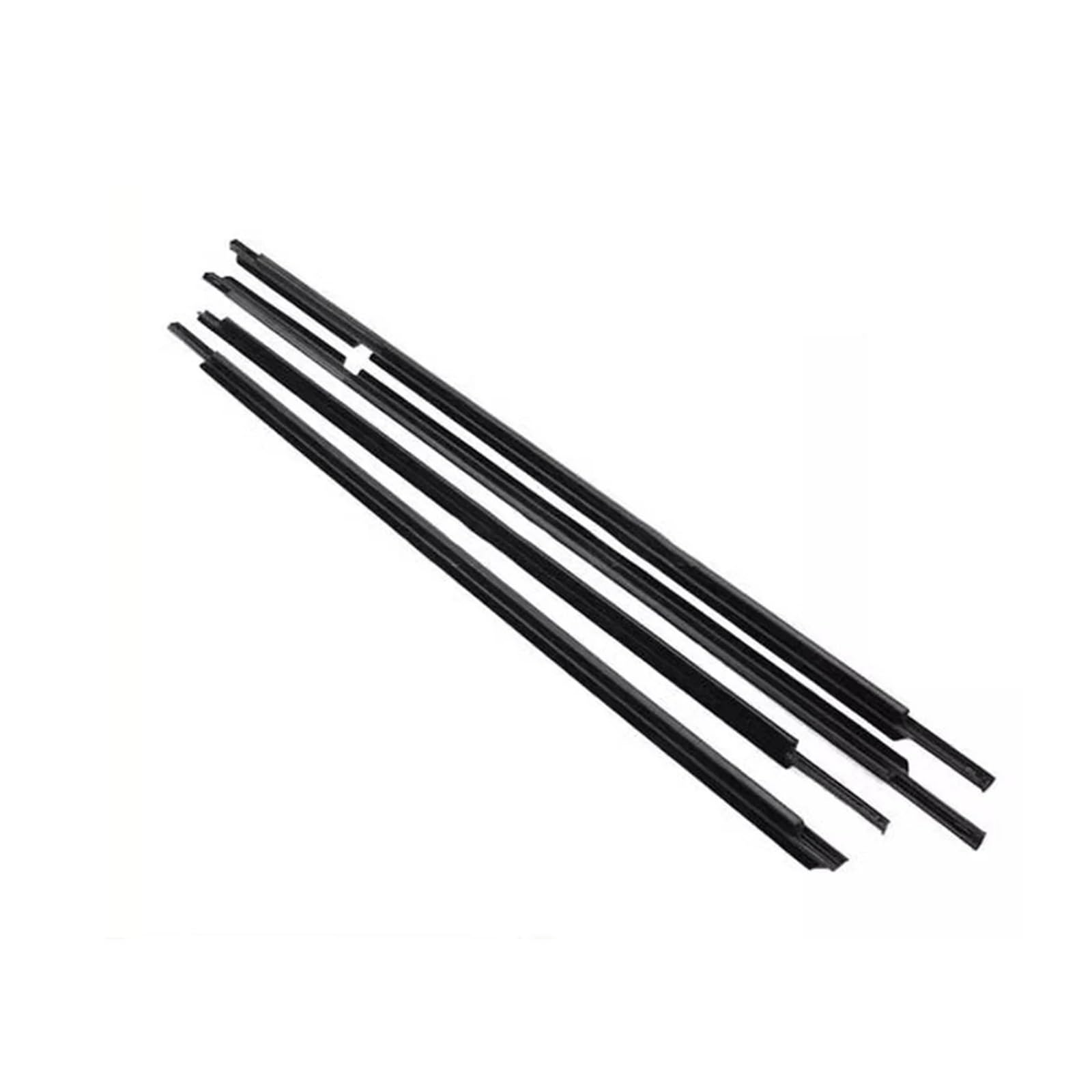 4 STÜCKE Auto Außenfenster Gummidichtungsstreifen Kompatibel for Peugeot 301 2013-2017 Citroen Elysee 2014-2016(Black(PG or Ely)) von XFSBHMKH