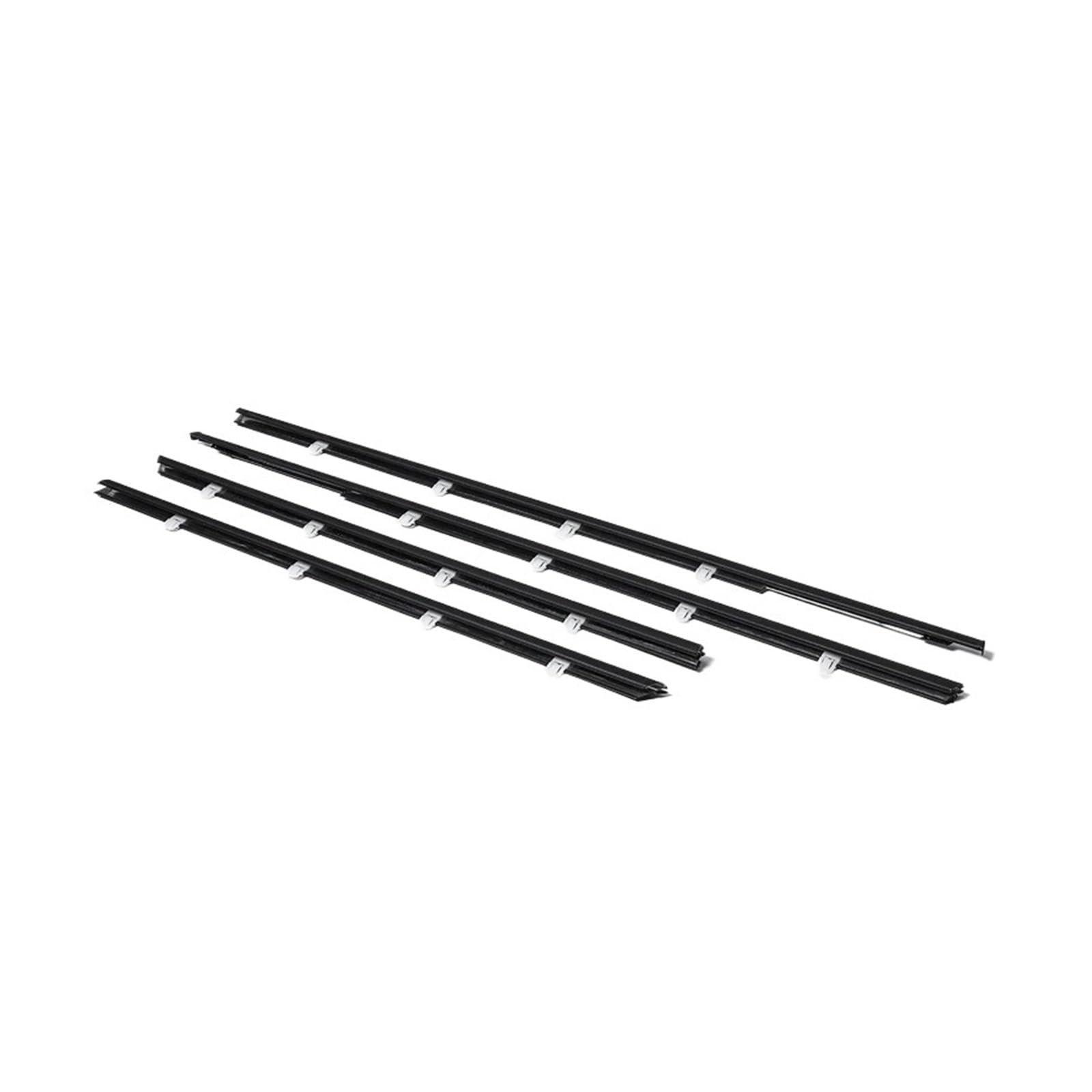 4 STÜCKE Autofenster Weathers Glasfenster Gummidichtung Formverkleidung Kompatibel for Honda Civic 2006-2019(2012-2015) von XFSBHMKH