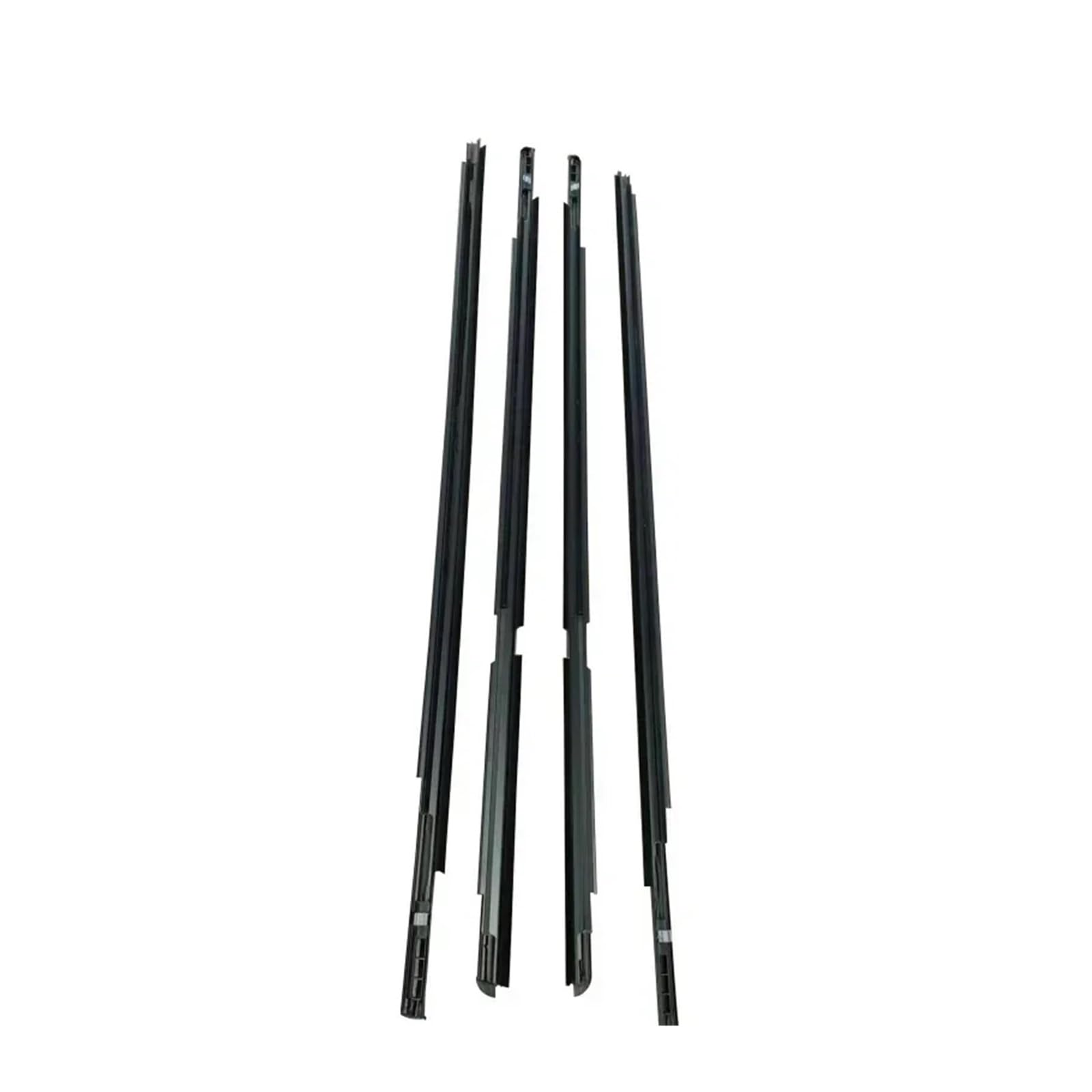 4 STÜCKE Autotür Fenster Glas Fenster Dichtung Form Trim Kompatibel for Toyota Yaris Fließheck 2006-2013 von XFSBHMKH