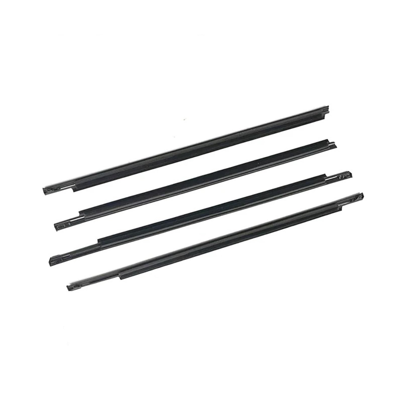 4 STÜCKE Schwarz Auto Fenster Moulding Weathers Dichtung Gürtel Kompatibel for Toyota Prius 2004-2015(2004-2009) von XFSBHMKH