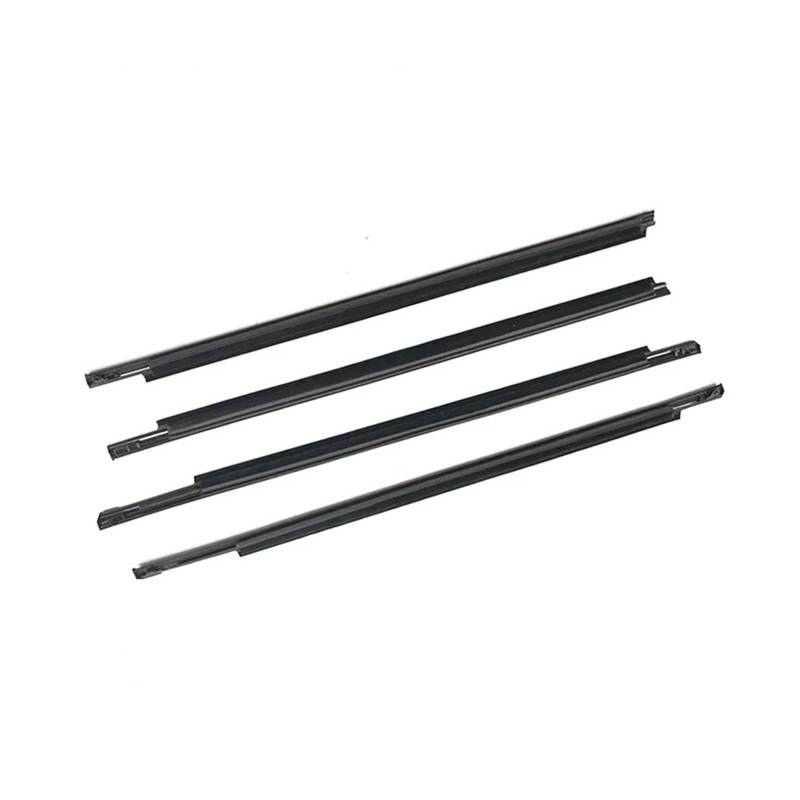 4 STÜCKE Schwarz Auto Fenster Moulding Weathers Dichtung Gürtel Kompatibel for Toyota Prius 2004-2015(2004-2009) von XFSBHMKH