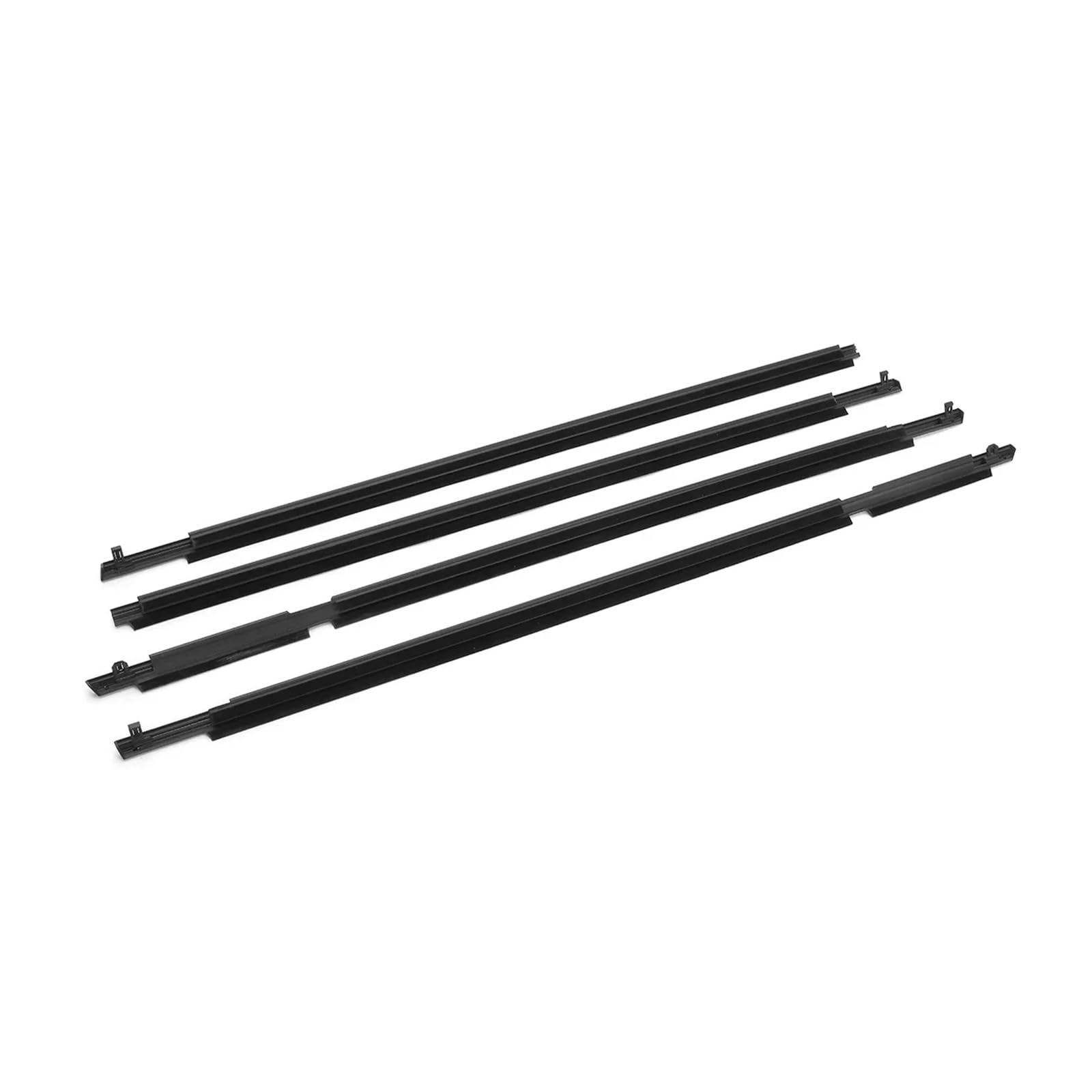 4 STÜCKE Vordertür Fenster Gummidichtung Gürtel Kompatibel for Toyota Rav4 2009 2010 2011 2012 2013#75720-0R020 75710-0R020 75740-0R020 von XFSBHMKH