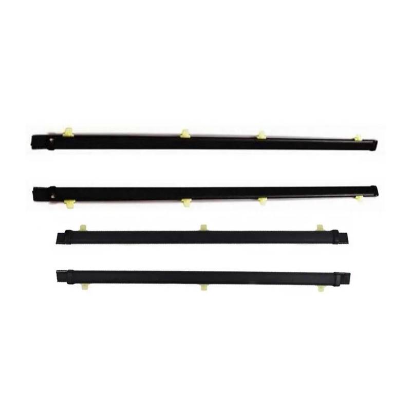 4 Stück schwarze Außenfenstergummis kompatibel mit Toyota Hilux 1984-1995 Wetterstreifen for LN85 LN90 Pickup Glasaußenlaminat 68160-89114 von XFSBHMKH