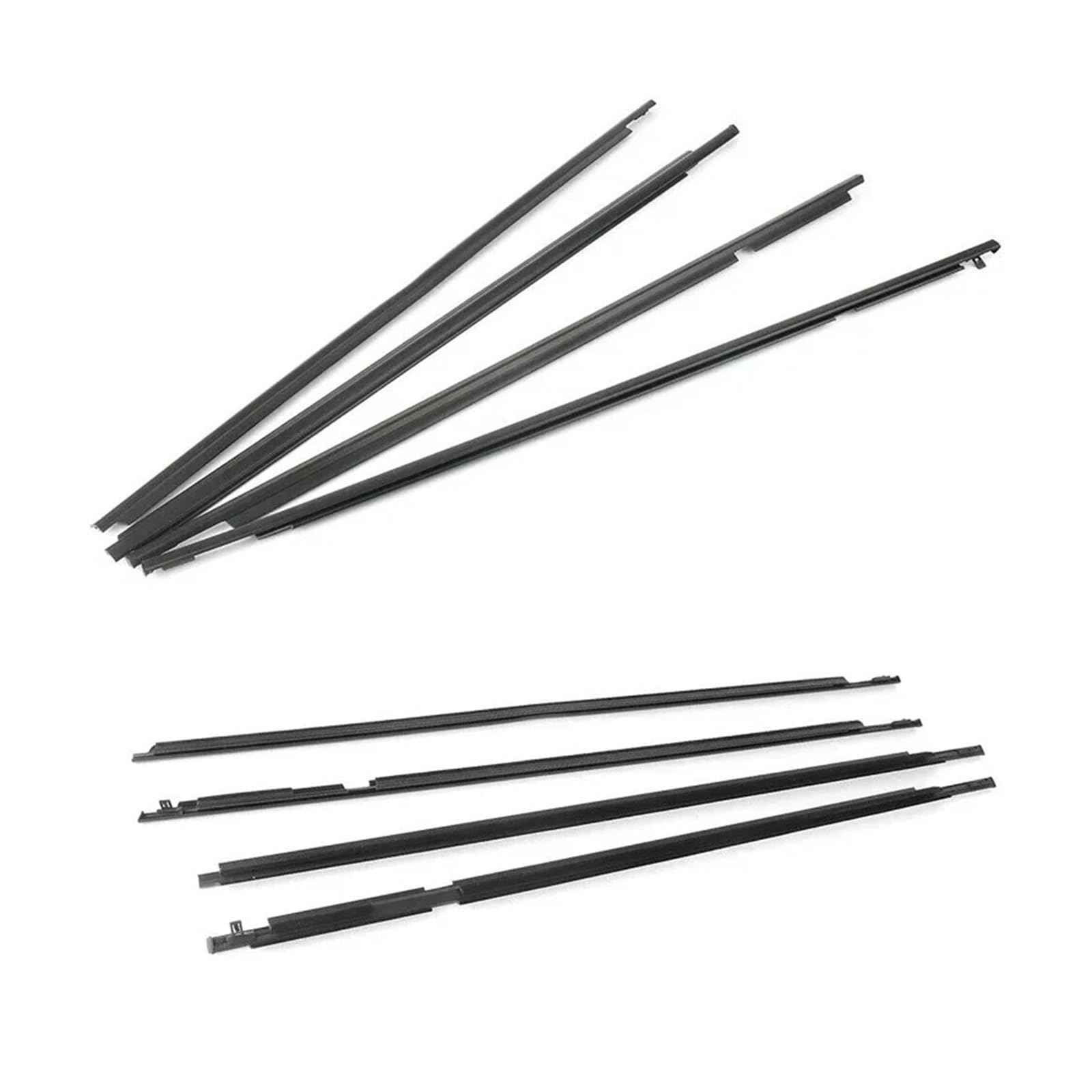 4 Stück schwarze Seitenfenster-Dichtungsstreifen for Toyota Land Cruiser/Prado 120 Serie/Lexus GX470 2003-2009 4 Stück schwarze Seitenfenster-Dichtungsstreifen for Toyota Land Cruiser/Prado 120 Serie/Lexus GX470 2003-2009 von XFSBHMKH