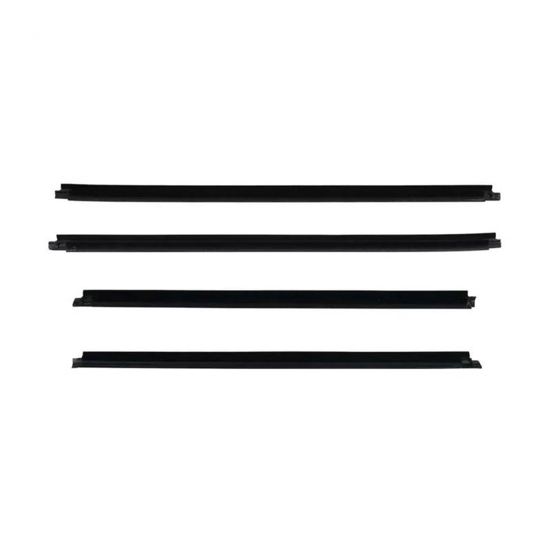 4 Stücke Fenster Äußere Weathers Kompatibel for Toyota Fortuner 2004-2015 Seitentür Moulding Trim Dichtung 68161-0K010 68164-0K020 68162-0K010 von XFSBHMKH