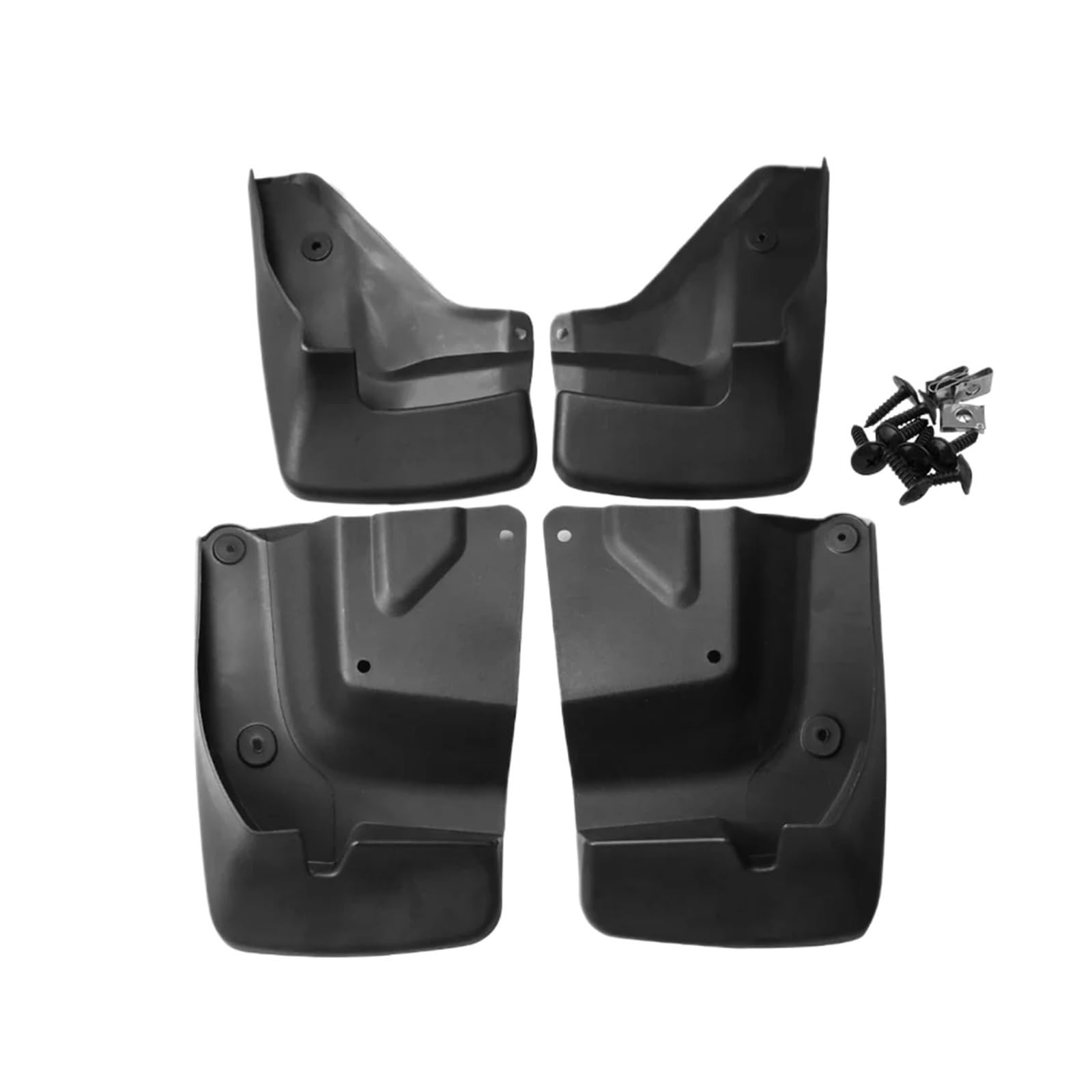 4 Teile/Satz Schmutzfänger Spritzschutz Kompatibel for Toyota Hiace 200 Serie 2008-2018 Vorne Hinten Spritzschutz Kotflügel Kotflügel Schmutzfänger von XFSBHMKH
