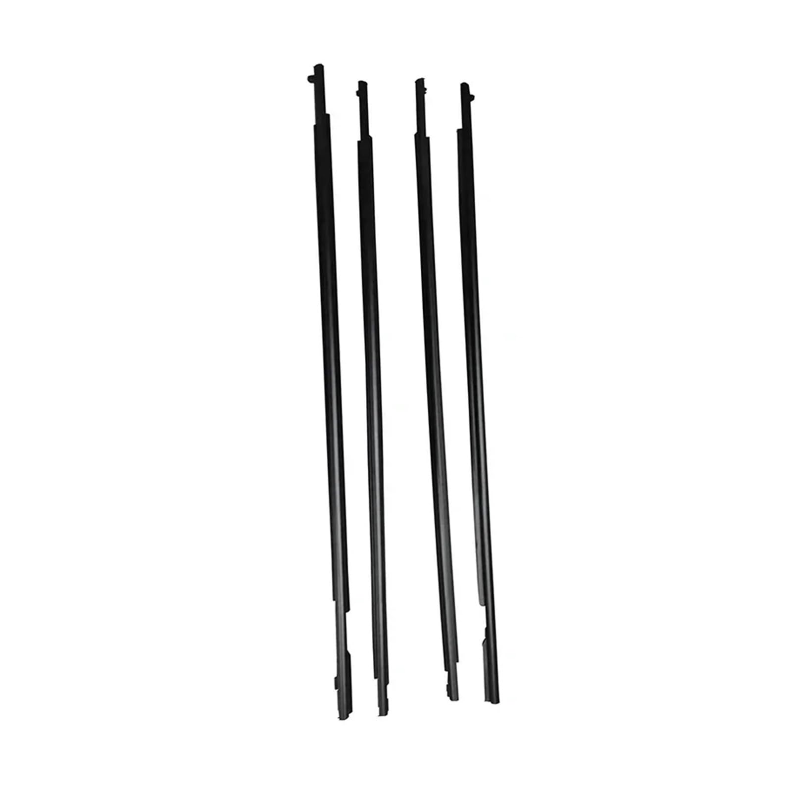 4 Teile/satz Fenster Wetter Streifen Kompatibel for Toyota wish 2010-2016 Schwarz Fenster Gummi Dichtung Streifen Auto Zubehör Dekorative Streifen von XFSBHMKH
