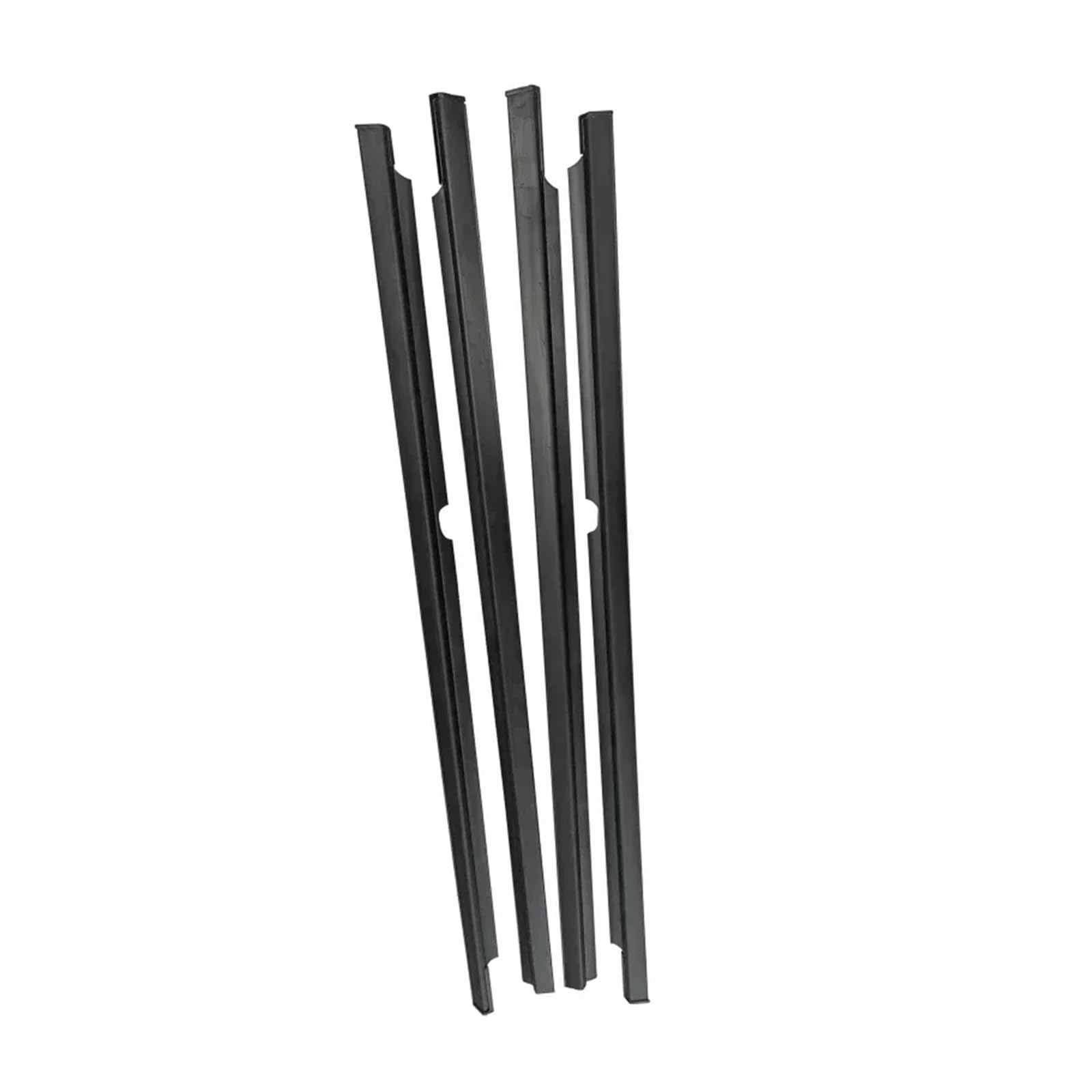 4 teile/satz Schwarz Auto Fenster Glas Dichtung Moulding Trim Kompatibel for Montero 2th V20 V31 V43 V32 V33 1989-1999 von XFSBHMKH