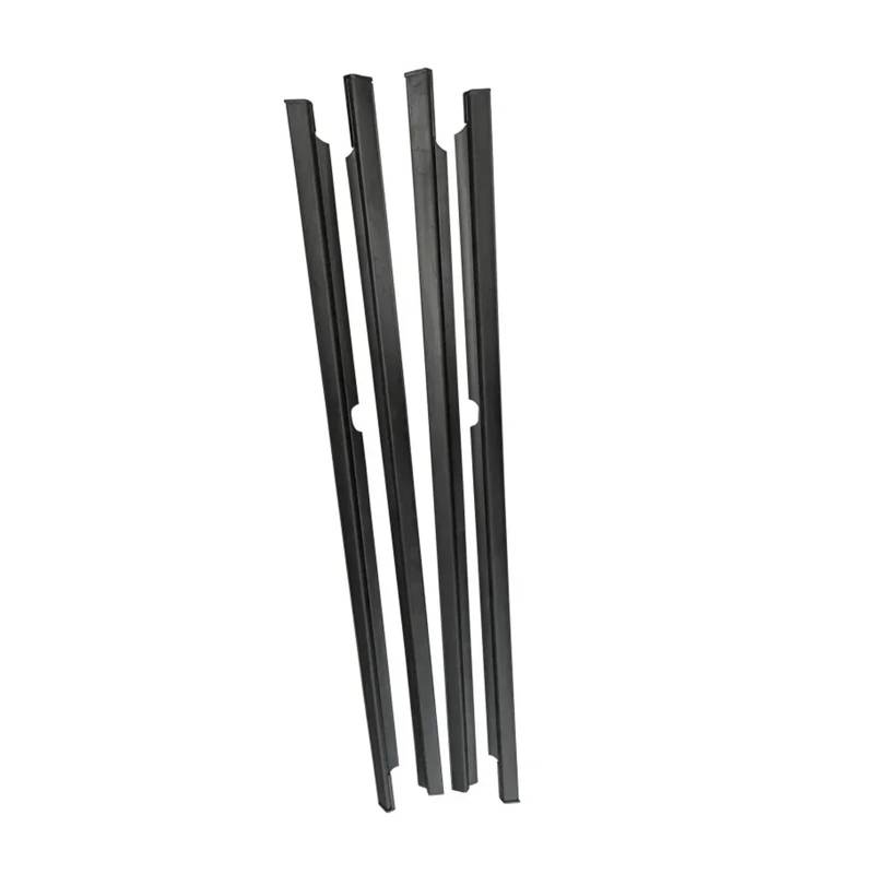 4 teile/satz Schwarz Auto Fenster Glas Dichtung Moulding Trim Kompatibel for Montero 2th V20 V31 V43 V32 V33 1989-1999 von XFSBHMKH