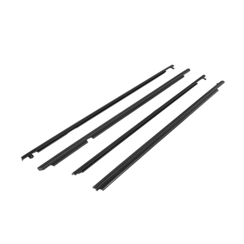 4-teiliges Auto-Seitenfenster-Glasdichtungs-Auto-Seitentür-Wetterstreifen Regendichter Wetterstreifen Kompatibel for Toyota RAV4 2006-2008 von XFSBHMKH