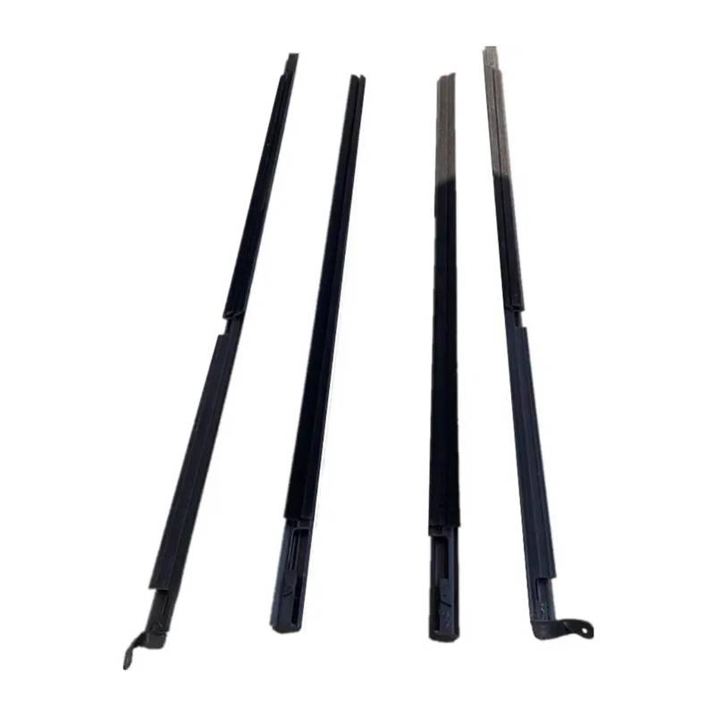4-teiliges Dichtungsband for Fensterglas, Seitentür, äußere Form, Dichtungsband, kompatibel mit Mitsubishi Pajero Montero V73 V93 V97 2000-2016 von XFSBHMKH