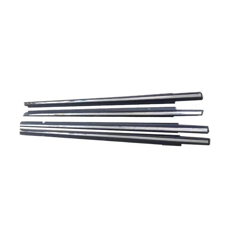 4-teiliges Fensterdichtungsprofil, kompatibel mit Toyota Corolla 2008–2013, vorn und hinten, Gummidichtungsstreifen 7573012300 7571002210 von XFSBHMKH