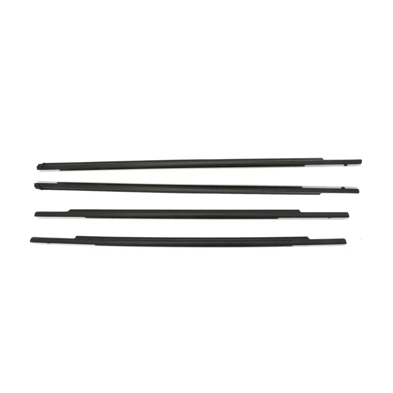 4-teiliges äußeres Fensterdichtungsprofil, kompatibel mit Mitsubishi Outlander Sport GA 2010–2021, Seitentürglas, Gummigürtel, Formverkleidung, Abdichtung 4-teiliges äußeres Fensterdichtungsprofil, kompatibel mit Mitsubishi Outlander Sport GA 2010–2021, Seitentürglas, Gummigürtel, Formverkleidung, Abdichtung von XFSBHMKH