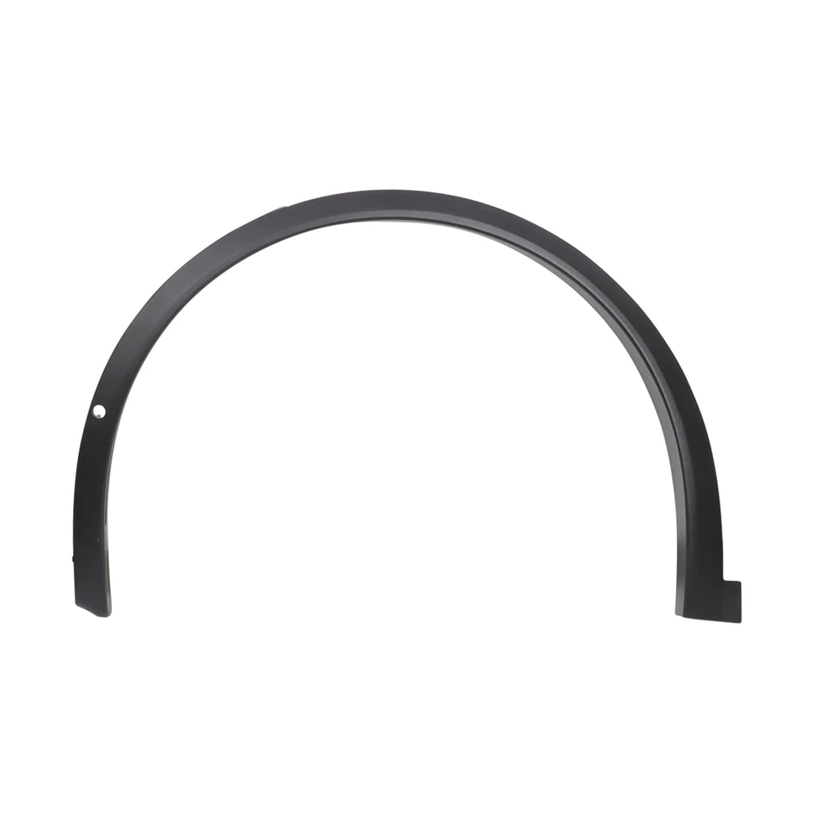 4PC kompatibel for Tesla Model X 2016-2024 Auto Rad Augenbraue Kotflügel Kotflügel Schmutzfänger Spritzschutz Bögen Zierleiste Außenzubehör(Front Left 16-21) von XFSBHMKH
