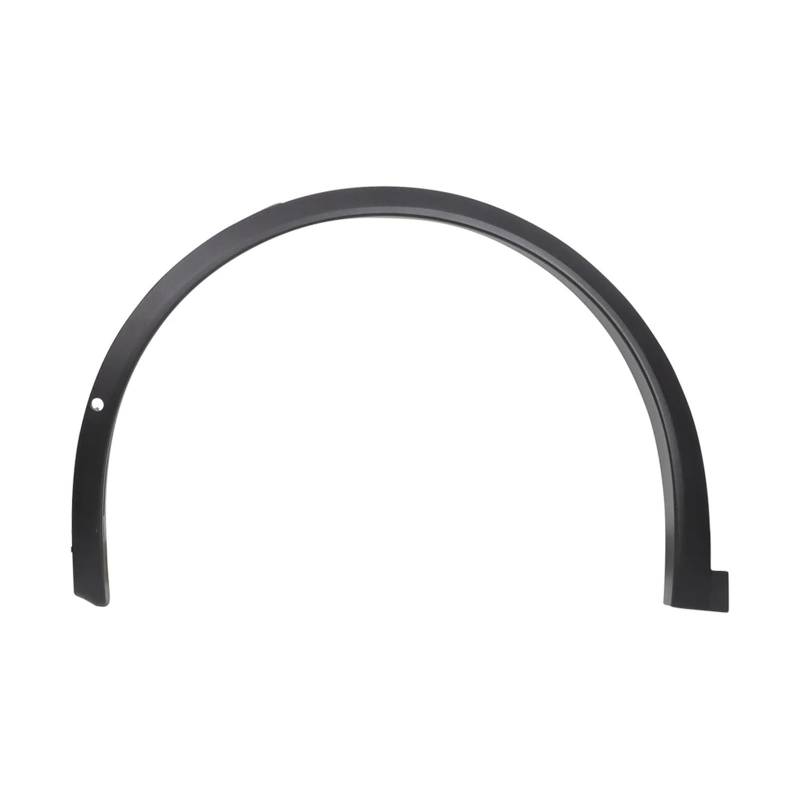 4PC kompatibel for Tesla Model X 2016-2024 Auto Rad Augenbraue Kotflügel Kotflügel Schmutzfänger Spritzschutz Bögen Zierleiste Außenzubehör(Front Left 16-21) von XFSBHMKH
