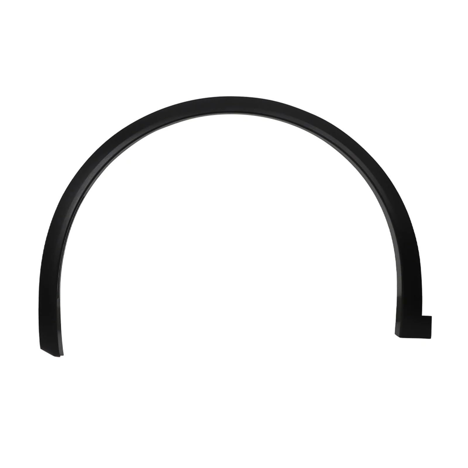 4PC kompatibel for Tesla Model X 2016-2024 Auto Rad Augenbraue Kotflügel Kotflügel Schmutzfänger Spritzschutz Bögen Zierleiste Außenzubehör(Front Left 22-24) von XFSBHMKH