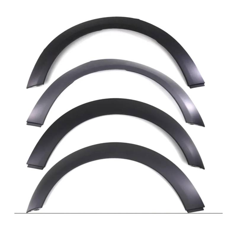 Auto-Radlaufverkleidung, Augenbraue, oberer Kotflügel, Gummiabdeckung, Auto-Kotflügelteile, Außenersatz, kompatibel for BMW Mini R55 R56 R57 R58 R59(1 set 4pcs) von XFSBHMKH