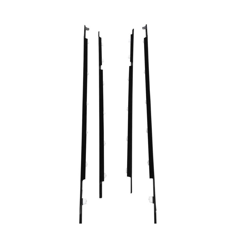 Auto-Seitenfenster-Dichtungsstreifen, Gummidichtmittel, Dichtungsform, kompatibel mit Toyota Land Cruiser LC80 FZJ80 LX450 1990-1998 7571060021 von XFSBHMKH