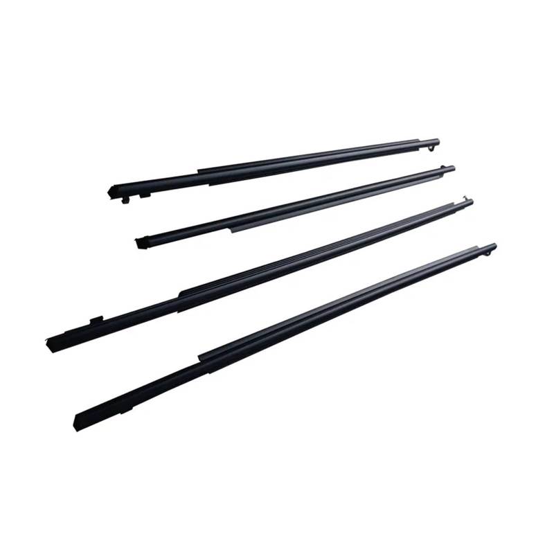 Auto Seitenfenster Weatherstrips Fenster Glas Gummi Dichtungsleiste Moulding Kompatibel for Toyota Prius 2010-2015 von XFSBHMKH