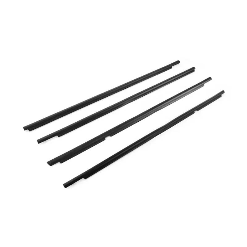 Auto Seitenfenster Weatherstrips Fenster Moulding Trim Dichtungsstreifen Kompatibel for Toyota Corolla 2009-2012 von XFSBHMKH