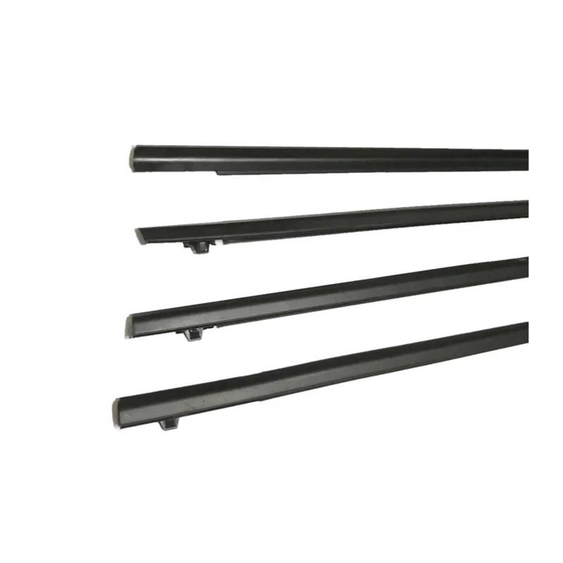 Autofenster-Dichtungsstreifen, Seitentür-Glasfenster-Dichtungsstreifen, wasserdichte Druckstreifen-Formteil, kompatibel mit Honda City 2009–2014 von XFSBHMKH