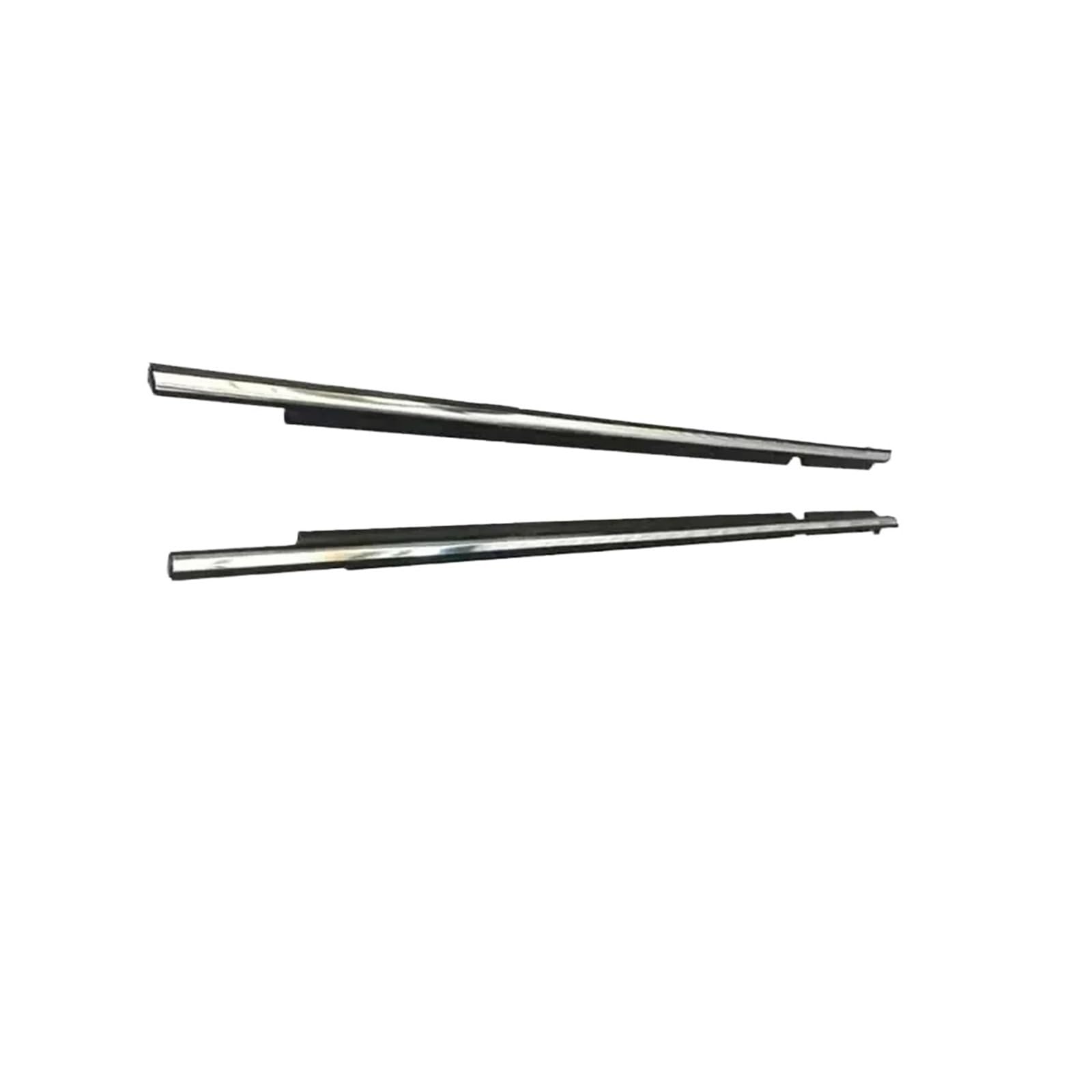 Autofenster-Dichtungsstreifen, kompatibel mit Toyota Camry XV30 2002~2006 2005, Türglas-Dichtungsstreifen, Chrom, wasserdichtes Dichtungsband, Zubehör(Plating Front 2pcs) von XFSBHMKH