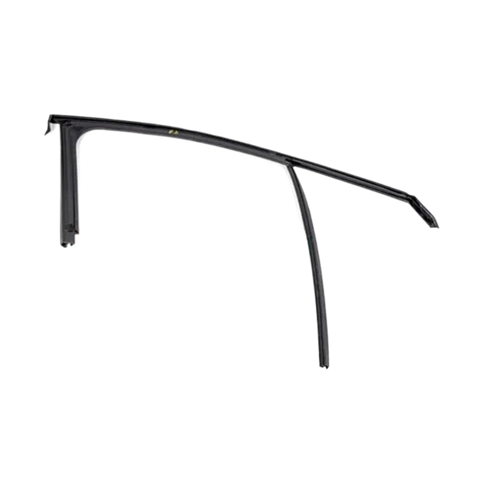 Autofenster-Gummistreifen for obere Abdichtung, Türglasheber, Führungsnut, Schlammmulde, kompatibel mit Peugeot 2008 9678120880G 9678120780D(Front Left 1PC) von XFSBHMKH