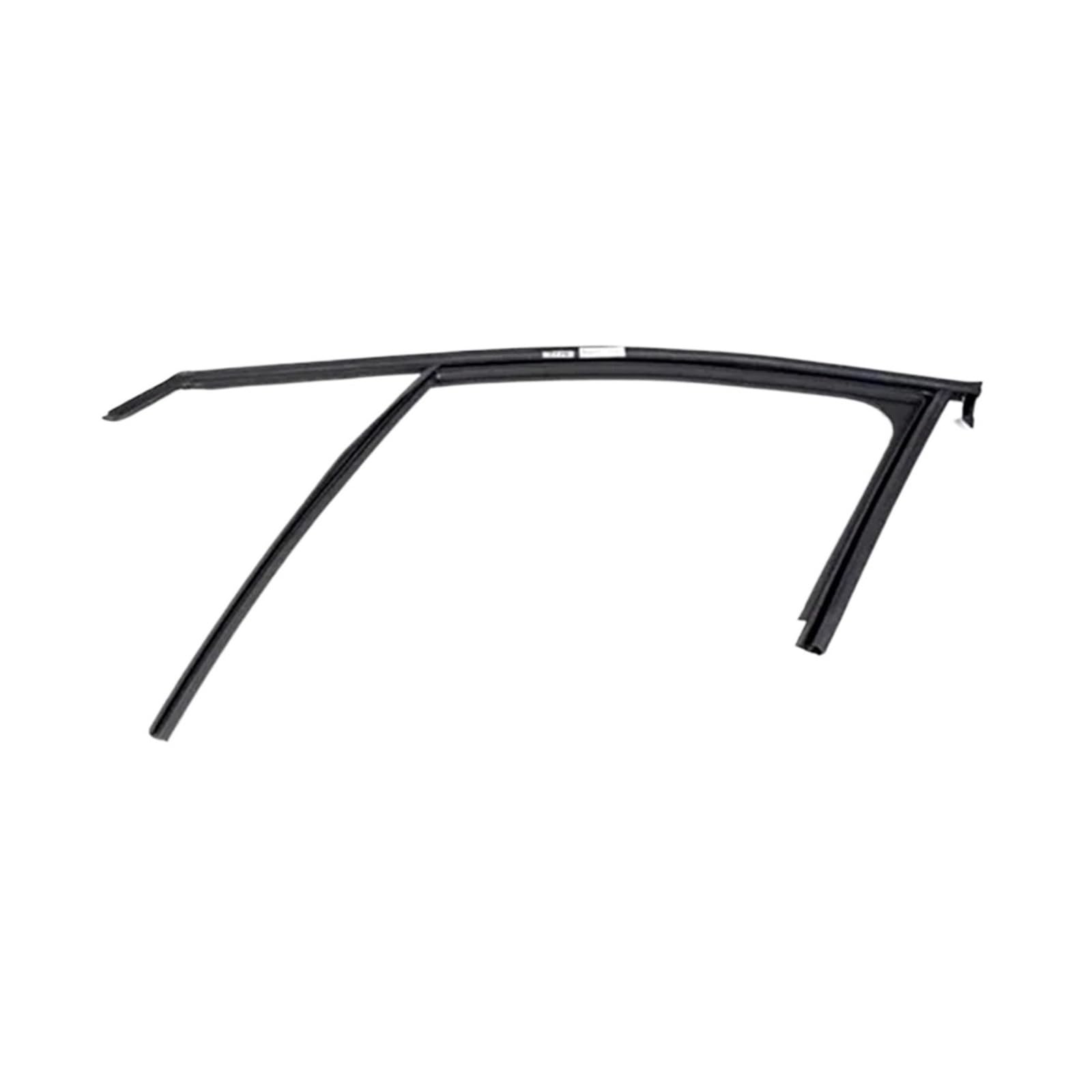 Autofenster-Gummistreifen for obere Abdichtung, Türglasheber, Führungsnut, Schlammmulde, kompatibel mit Peugeot 2008 9678120880G 9678120780D(Front Right 1PC) von XFSBHMKH