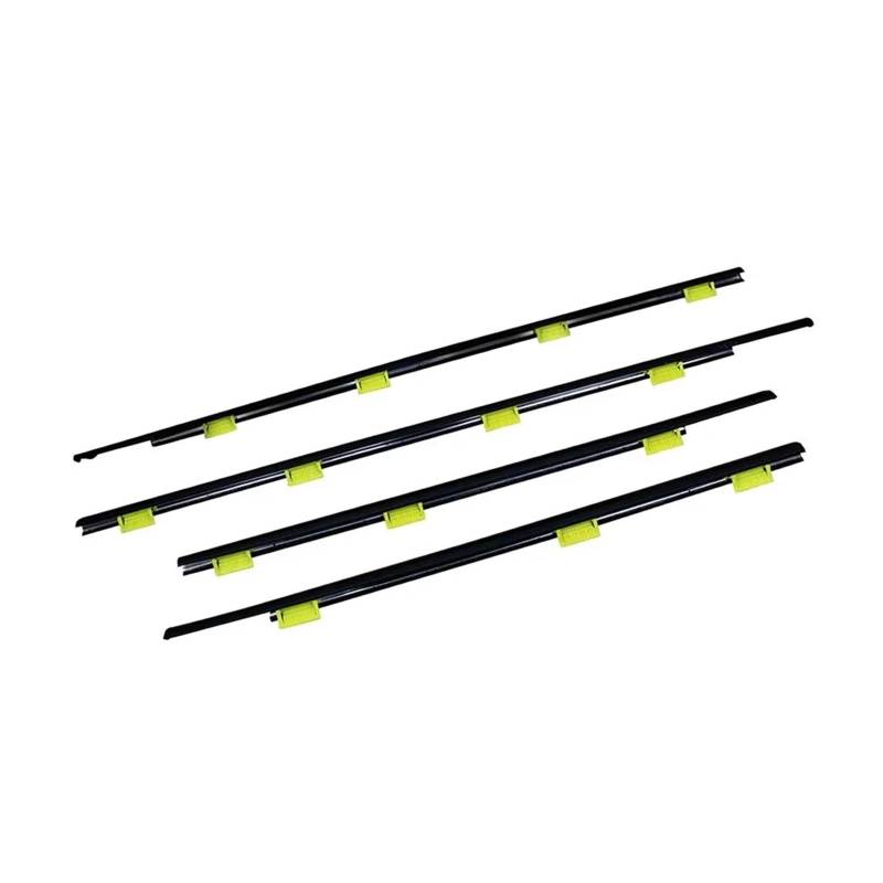 Fensterdichtungen kompatibel for Honda CRV 2002–2006, Chrom-Seitentürleisten, Zierband for äußere Fensterglasdichtungen, 72410-S9A-003 von XFSBHMKH