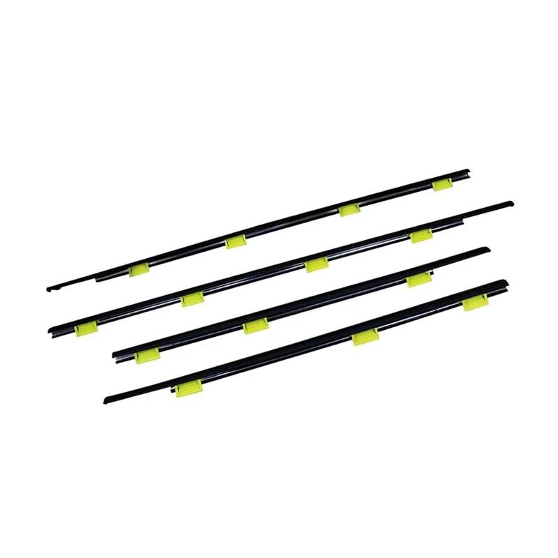 Fensterdichtungen kompatibel for Honda CRV 2002–2006, Chrom-Seitentürleisten, Zierband for äußere Fensterglasdichtungen, 72410-S9A-003 von XFSBHMKH