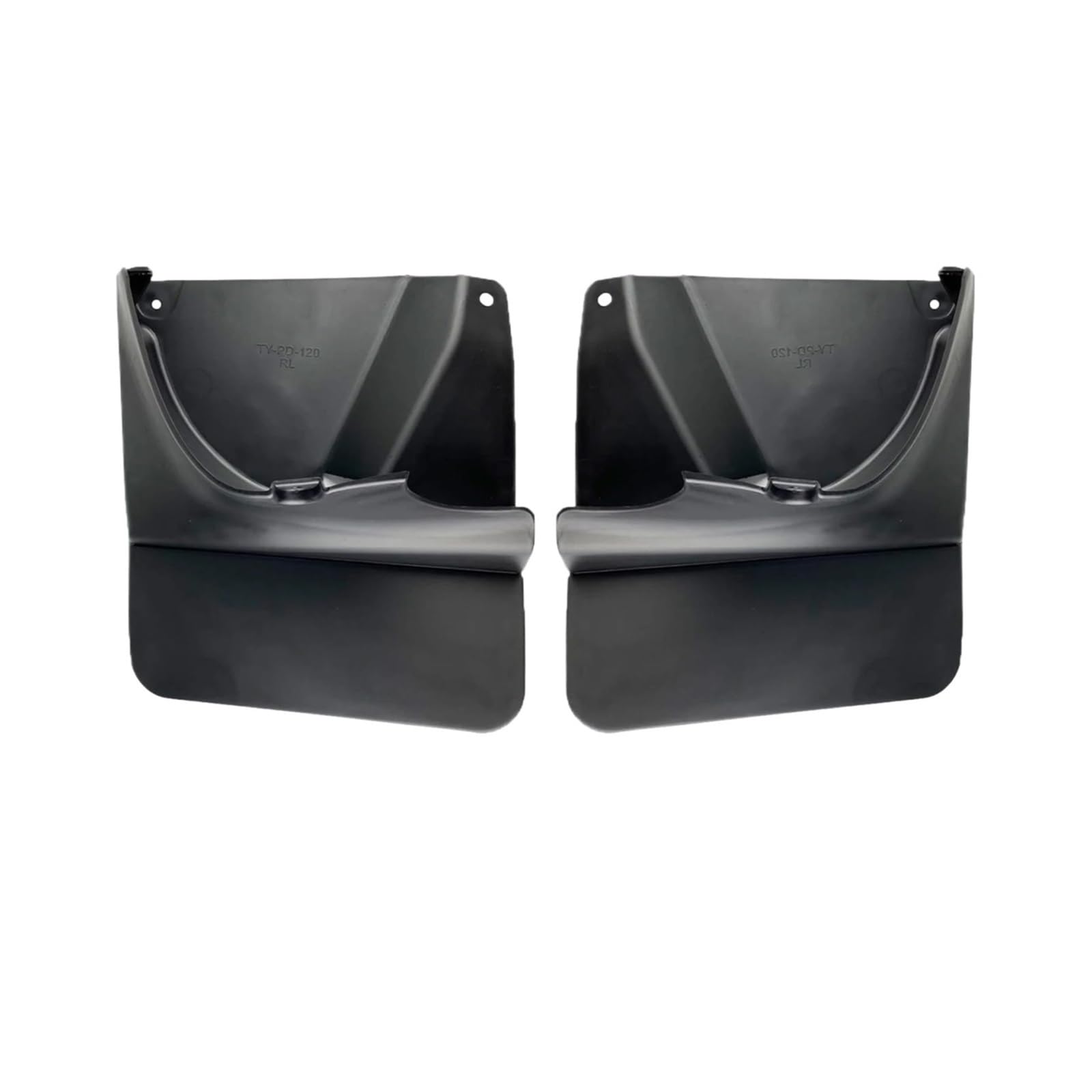 Geformte Schmutzfänger im OE-Stil, Spritzschutz, Kotflügel vorne und hinten, kompatibel mit Toyota Land Cruiser Prado FJ120 120 2003–2009(Only Rear) von XFSBHMKH