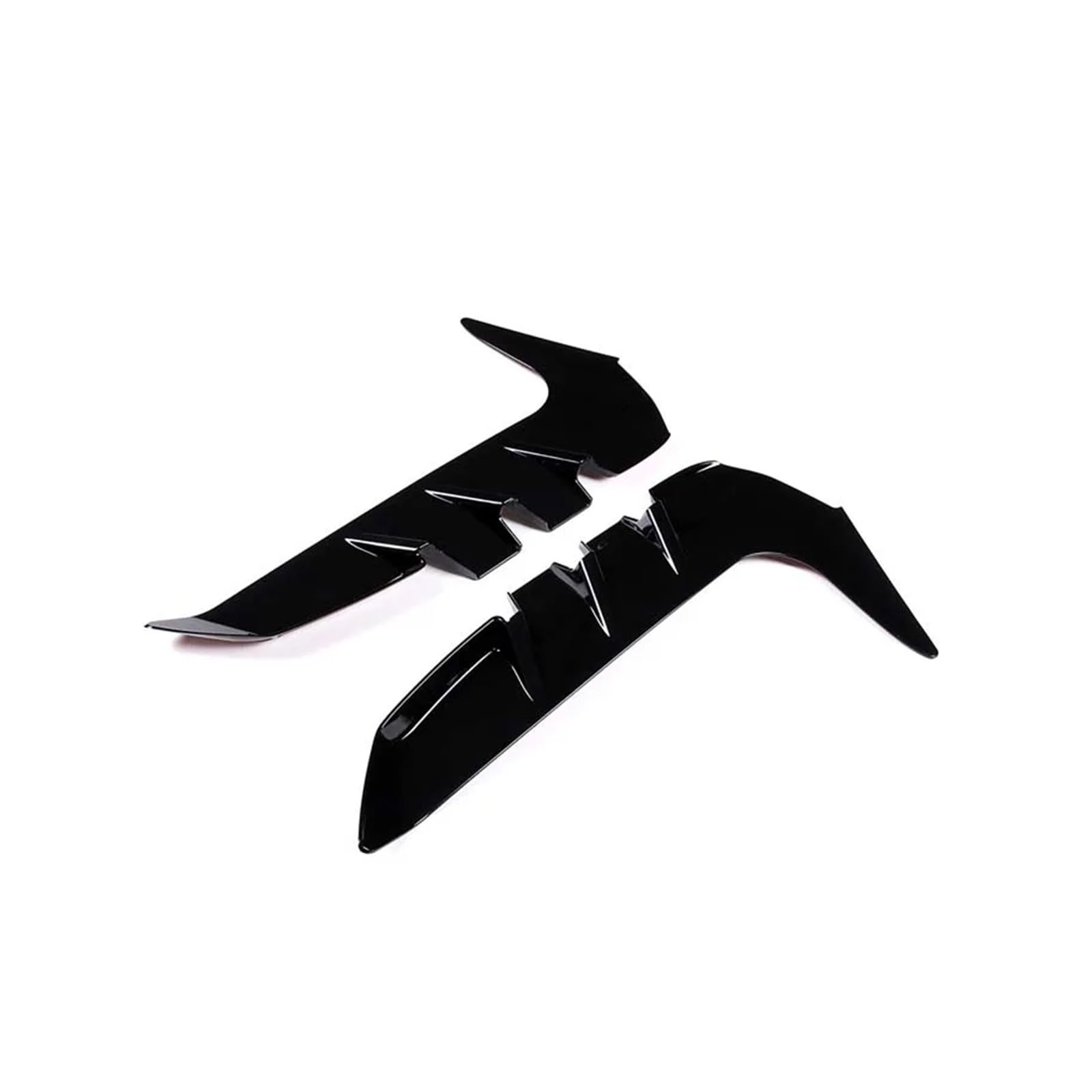 Kompatibel for 2022 Toyota 86/Subaru BRZ ABS-Auto-Styling, Auto-Seitenlüftungsabdeckung, Kotflügel, dekorativer Aufkleber, Auto-Außenschutz-Zubehör(Glossy black) von XFSBHMKH